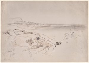 Vista de Sciacca, na Sicília de Edward Lear