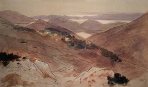 Aldeia de Katochori de Edward Lear