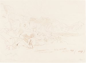 vale do escritório de Edward Lear