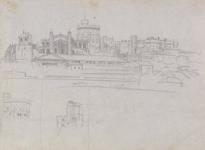 Castelo de Windsor de Edward Lear