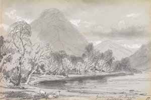 Yewbarrow, Wastwater, 16 de Setembro de 1836 de Edward Lear