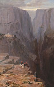 Zagori, Grécia, 1860. de Edward Lear