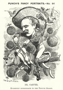 Dr. Carver (gravura) de Edward Linley (after) Sambourne