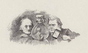 Ilustração para The Water-Babies de Charles Kingsley (gravura) de Edward Linley (after) Sambourne