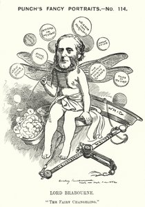 Soco cartoon: Edward Knatchbull-Hugessen de Edward Linley (after) Sambourne