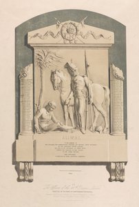 Aliwal memorial, Catedral de Canterbury, 1848 por volta de de Edward M. Richardson