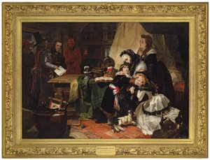 A Última Partida de Maria Antonieta e seu Filho, 1856