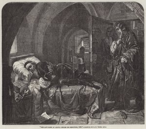 O último sono de Argyll antes de sua execução, 1685
