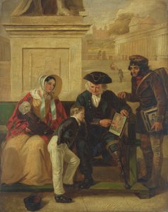 O veterano de Aboukir, 1844 de Edward Matthew Ward
