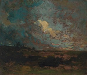 Após o banho, ca. 1883-1887. de Edward Mitchell Bannister