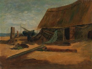 Barracas de pesca de Edward Mitchell Bannister
