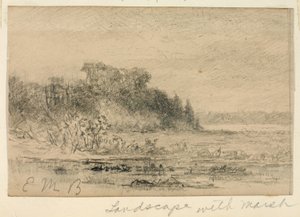 Paisagem com pântano de Edward Mitchell Bannister