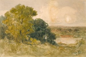 No rio Seekonk de Edward Mitchell Bannister