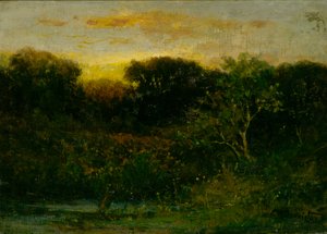 Nascer do sol de Edward Mitchell Bannister