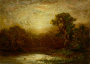 Pôr do sol, ca. 1875-1880.