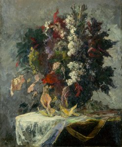 Sem título (natureza morta floral) de Edward Mitchell Bannister