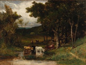 Floresta. de Edward Mitchell Bannister
