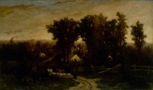 Floresta. de Edward Mitchell Bannister