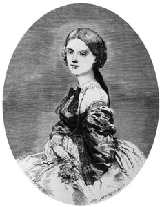 Princesa Maria Clotilde de Saboia (gravura) de Edward Morin