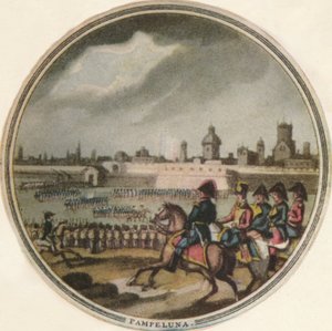 Batalha de Pamplona, 1815, 1910