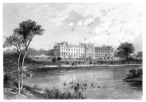 Palácio de Buckingham, Londres, 1899.