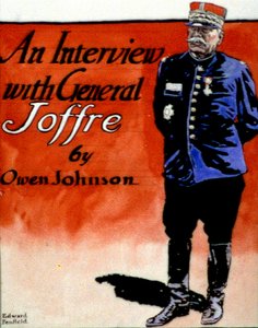 General Joffre (1852-1931), comandante militar francês. Edward Penfield (1866-1925), artista e ilustrador americano. Capa da revista 