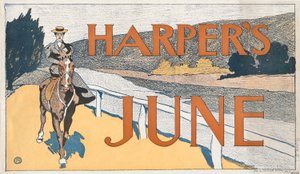 Harpista de Edward Penfield