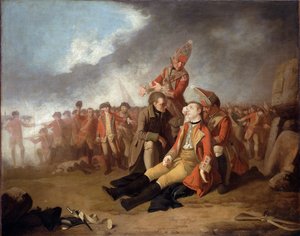 A morte do general Wolfe, 1763