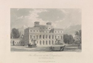 A Mansão no Deepdene. Sede de Henry Thomas Hope, Esq.