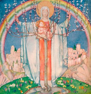 A Madonna Di Promessa, c1890-1914, 1914 de Edward Reginald Frampton