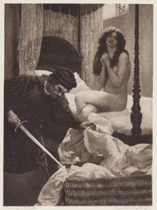 Il Pecorone: Day I, Novel II, A Lesson in Love (lito) de Edward Robert Hughes