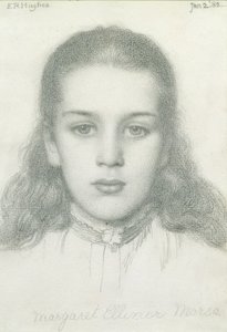 Margaret Ellinor Morse, 2 de janeiro de 1882 de Edward Robert Hughes
