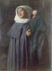 Mãe e filho (wc) de Edward Robert Hughes