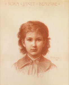 Nora Beausire, filha do colecionador de arte de Liverpool de Edward Robert Hughes