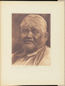 Capitão Big Man - Diegueño de Edward S. Curtis
