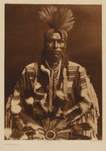 Um dândi de Piegan de Edward S. Curtis