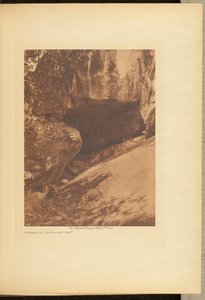 Entrada da Gruta Pintada de Edward S. Curtis