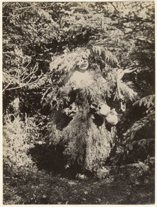 [Dançarino Fantasma - Kwakiutl] de Edward S. Curtis