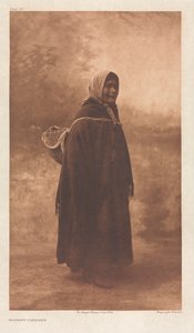 Portfólio IX, Placa 311: Portador de Cesta de Edward S. Curtis