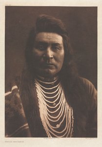 Portfólio VIII, Placa 258: Típico Nez Perce de Edward S. Curtis