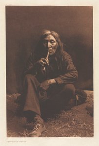 Portfólio VI, Placa 201: Crow Eagle--Piegan de Edward S. Curtis