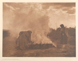 Queimadores de olaria em Santa Clara de Edward S. Curtis