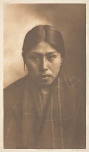 Suquamish Woman de Edward S. Curtis