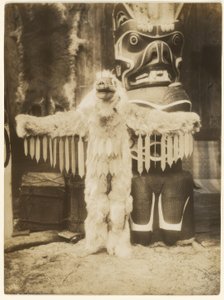 A vespa com o seu zumbido afugenta-os a todos de Edward S. Curtis