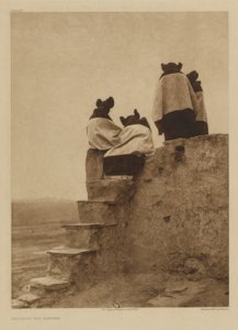 Observar os bailarinos de Edward S. Curtis