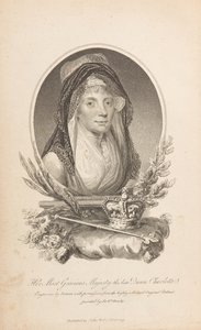 Rainha Charlotte (c.1806-10) de Edward Scriven