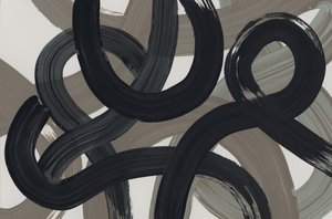 Desenho a linha entrelaçado