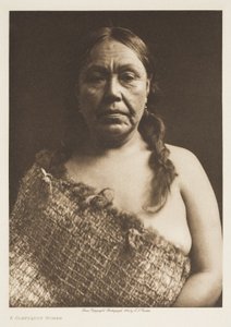 Uma mulher clayoquot
