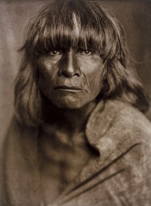 Um homem hopi de Edward Sheriff Curtis