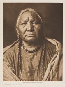Tipo feminino cheyenne de Edward Sheriff Curtis
